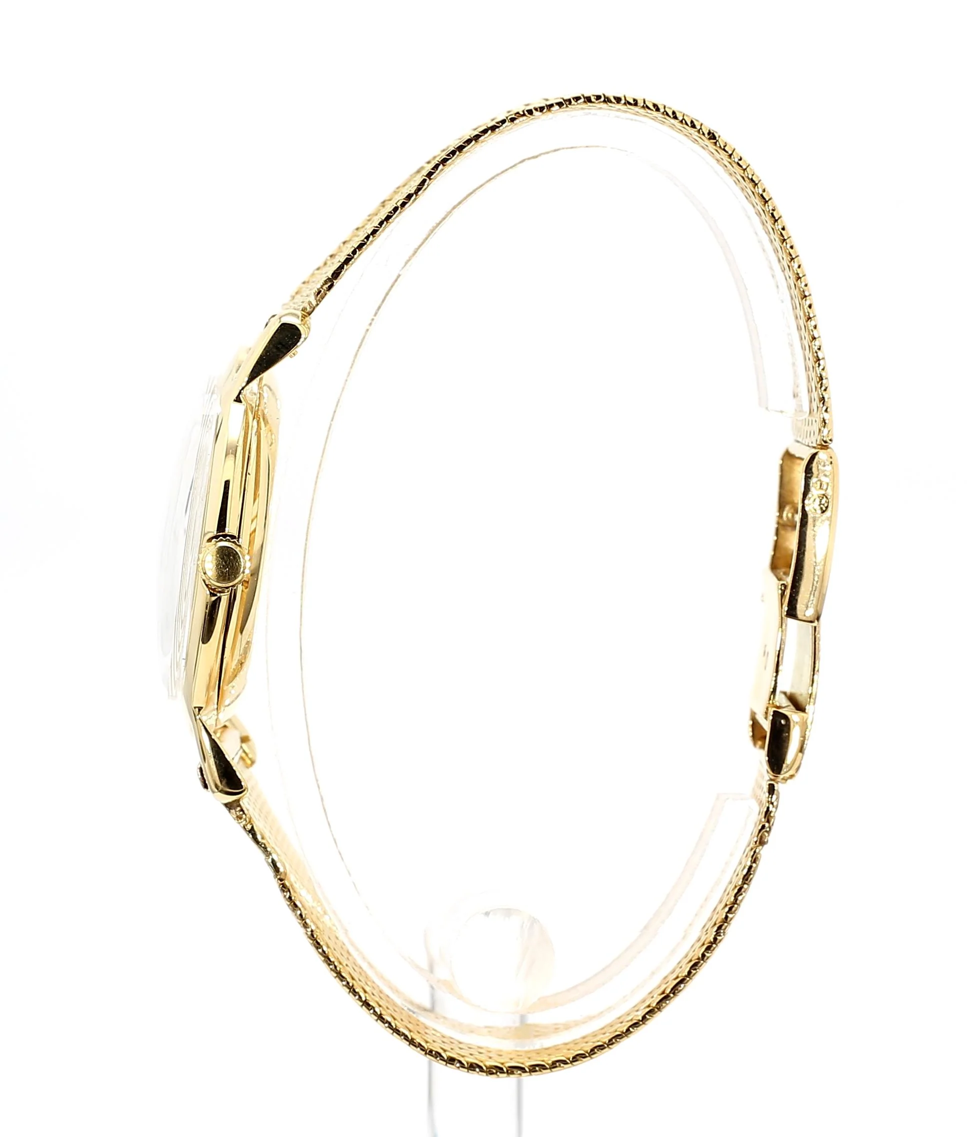 Patek Philippe Geneve Vintage 2506 Manual 18K Gold Mesh Bracelet Watch - Image 9