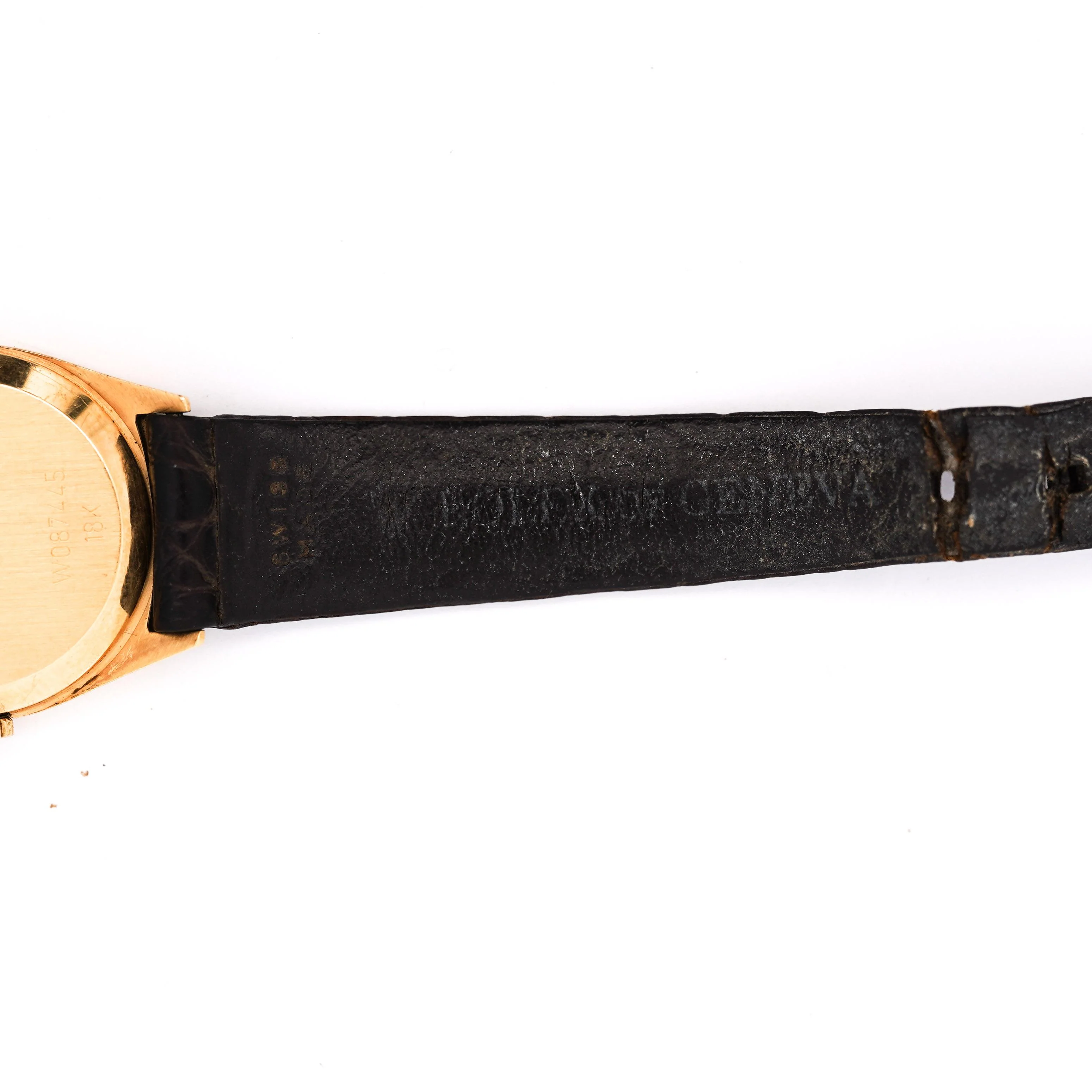 Rolex Cellini 18K Gold 4129 Manual Champagne 25mm Dial Leather Watch - Image 9