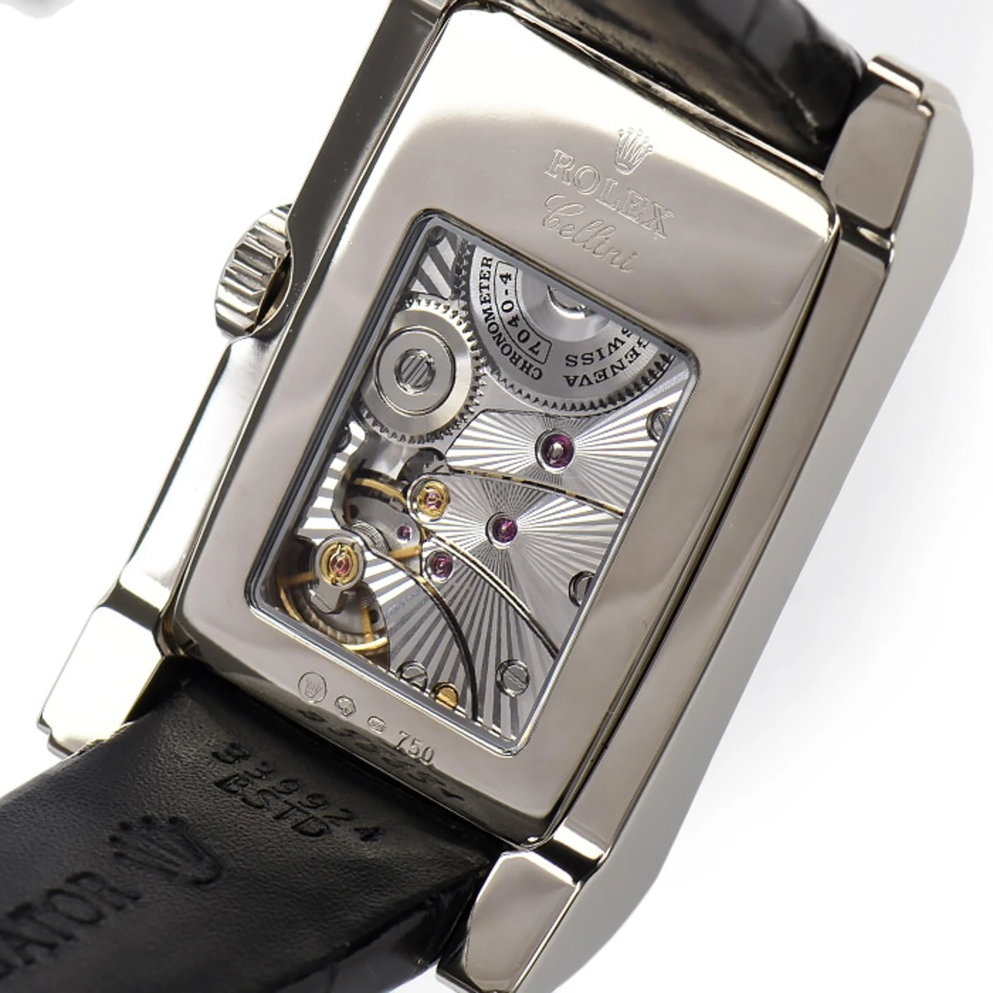 Rolex Cellini Prince 28mm Chronometer 18K White Gold Men's Watch - Image 3