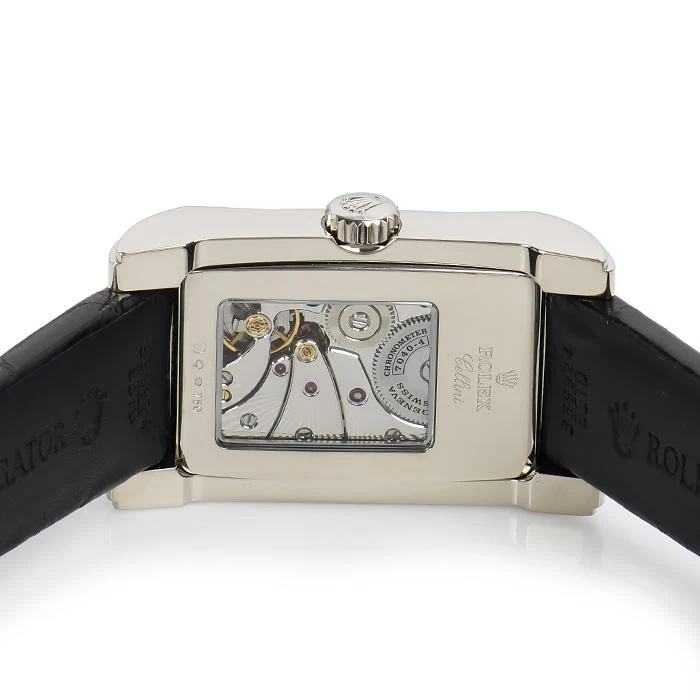 Rolex Cellini Prince 28mm Chronometer 18K White Gold Men's Watch - Image 6