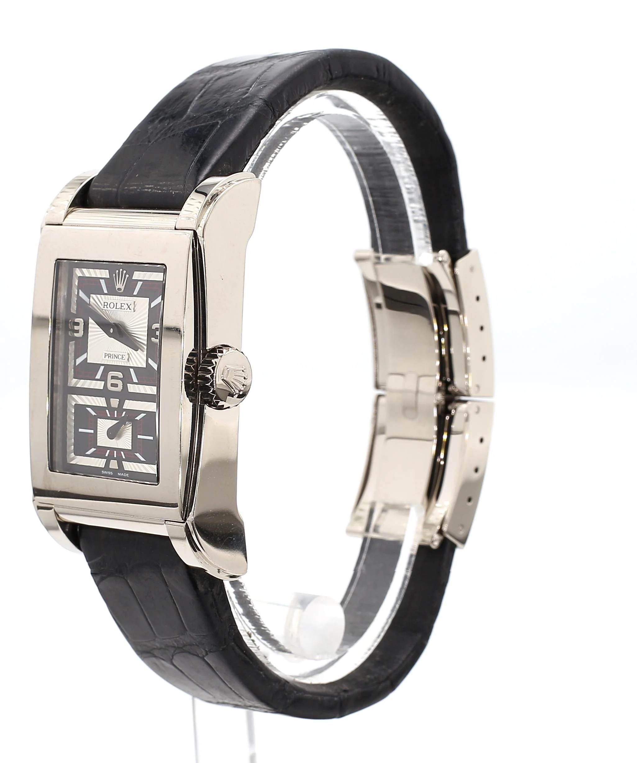 Rolex Cellini Prince 28mm Chronometer 18K White Gold Men's Watch - Image 9