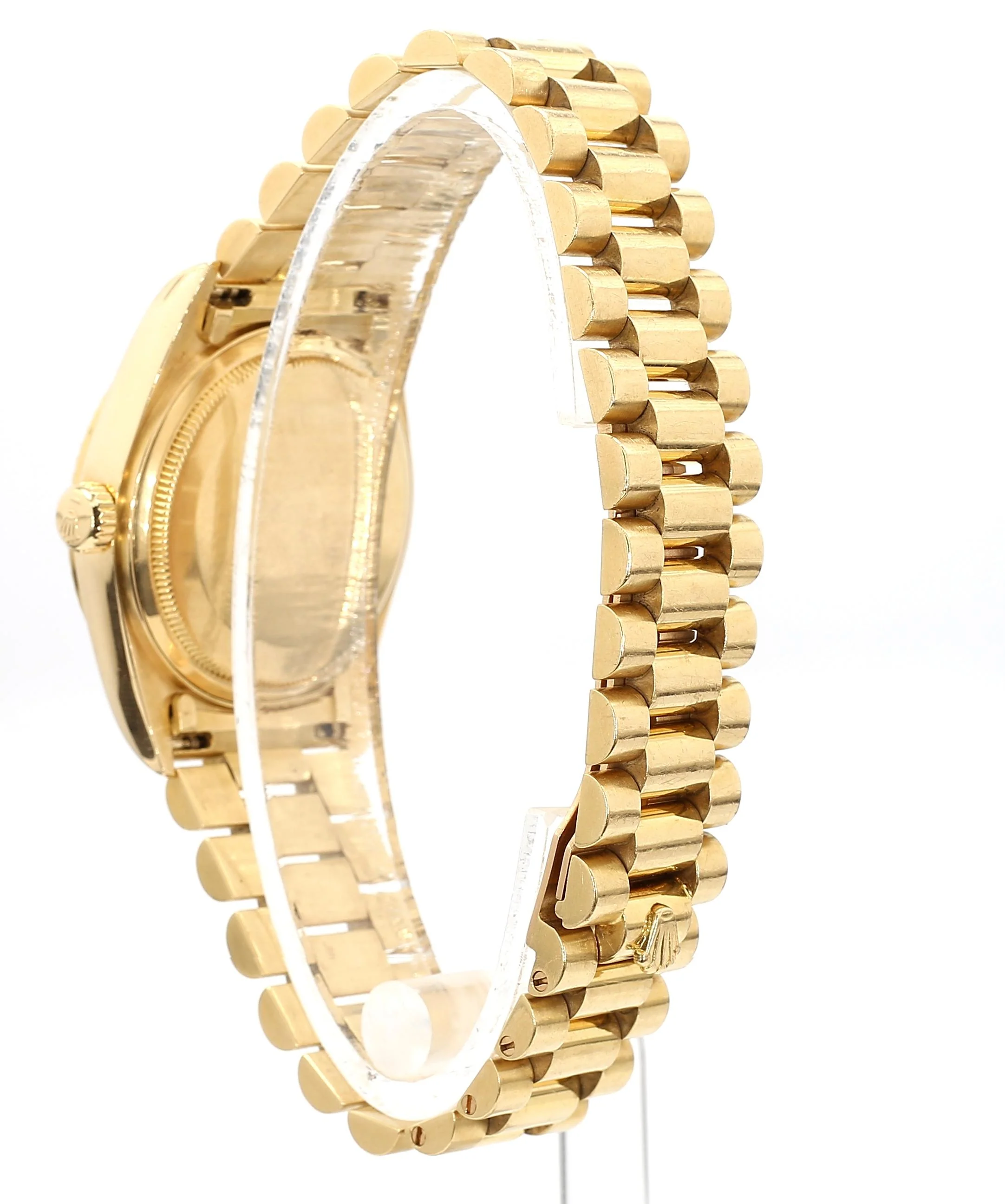 Rolex Day-Date 36mm 18038 Night Blue Diamond Dial 18K Gold Watch - Image 11