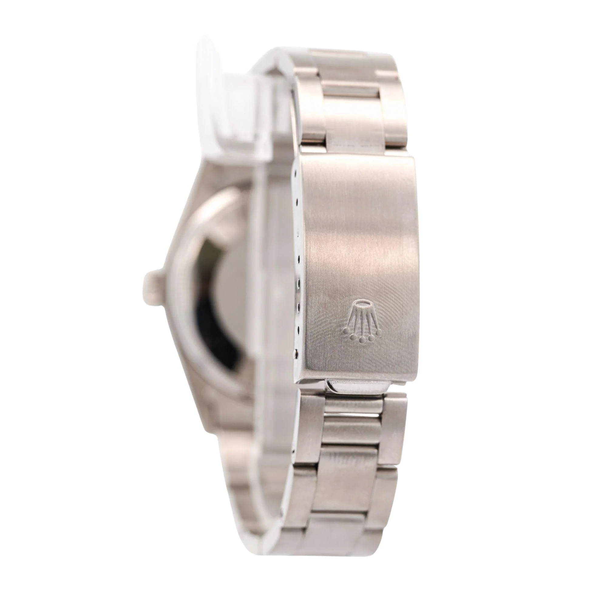 Rolex for Tiffany and Co Oyster Perpetual Date 15210 Dark Blue Dial Watch - Image 6