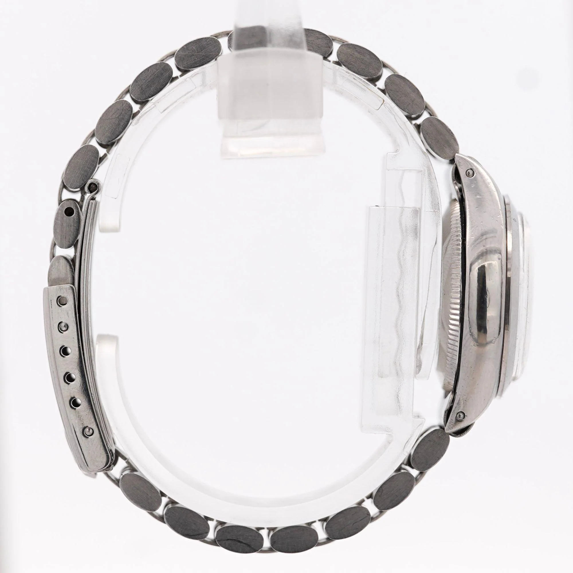 Rolex For Tiffany & Co. Oyster Perpetual 6718 24mm Steel Watch - Image 5