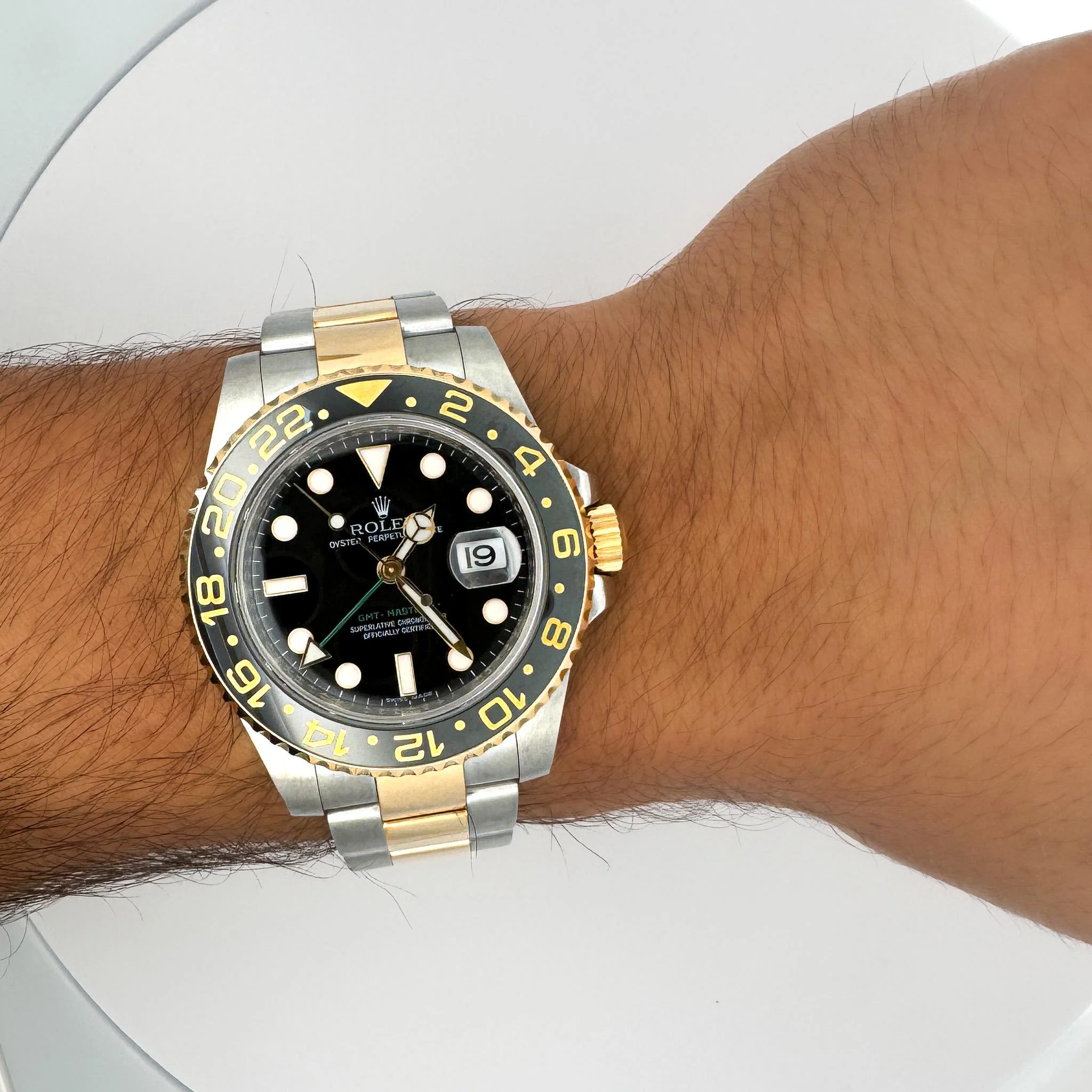 Rolex GMT II 40MM Two Tone On Oyster 116713LN Watch - Image 4