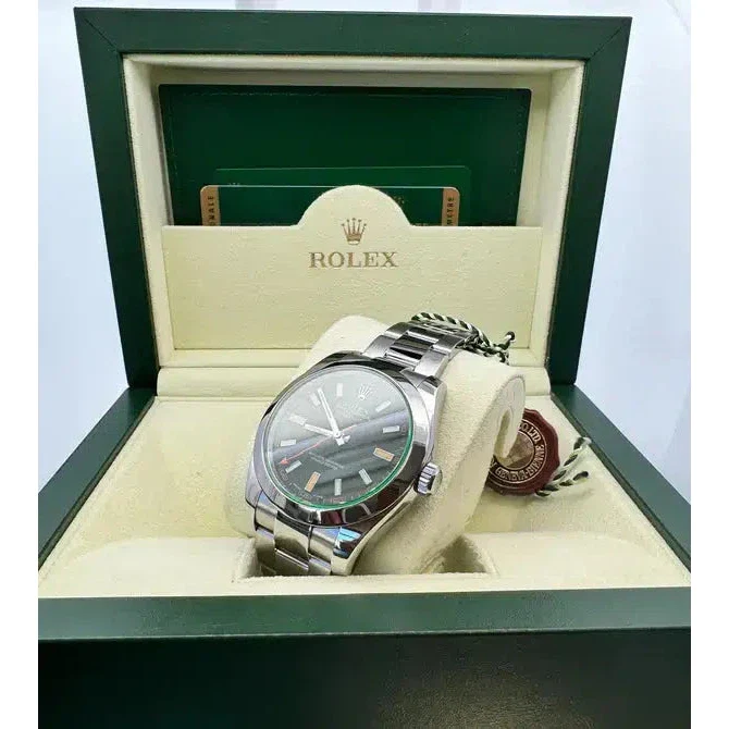 Rolex Milgauss 116400GV Green Dial 40MM Men's Watch - Image 2