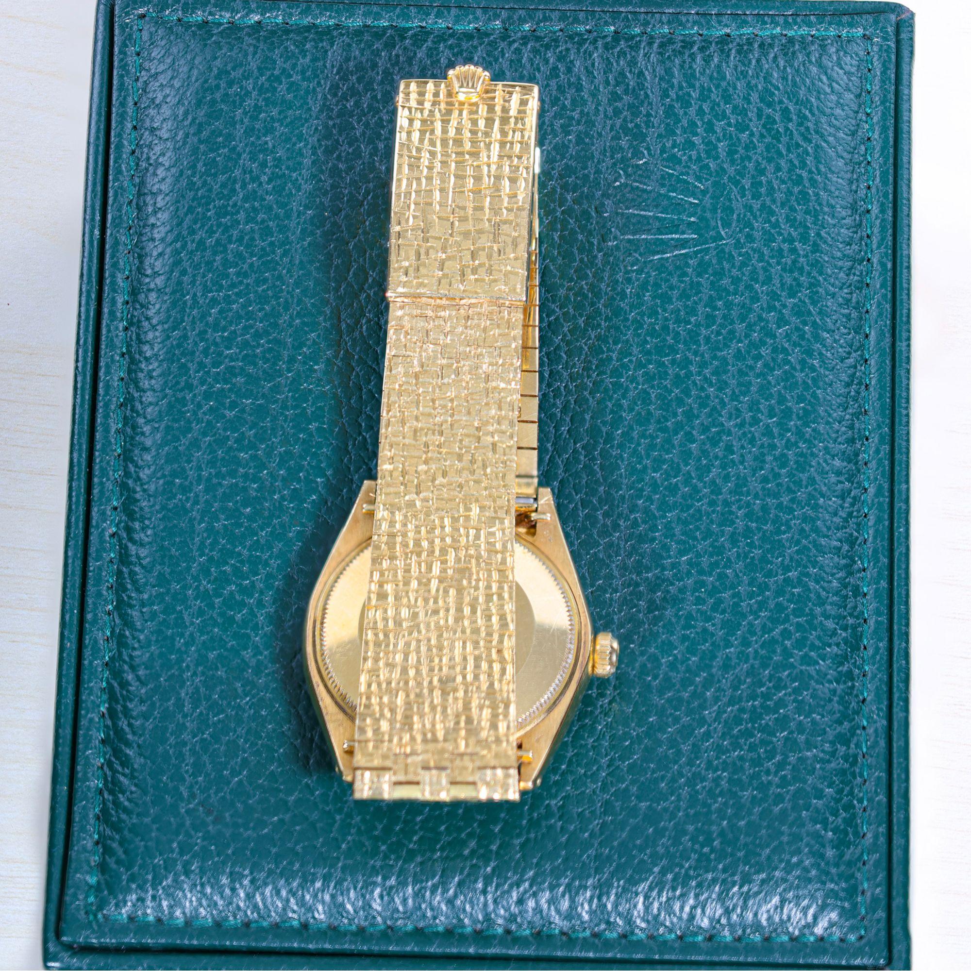 Rolex Oyster Perpetual 1028 18K Gold 34mm Watch Vintage 1963 w/box - Image 7