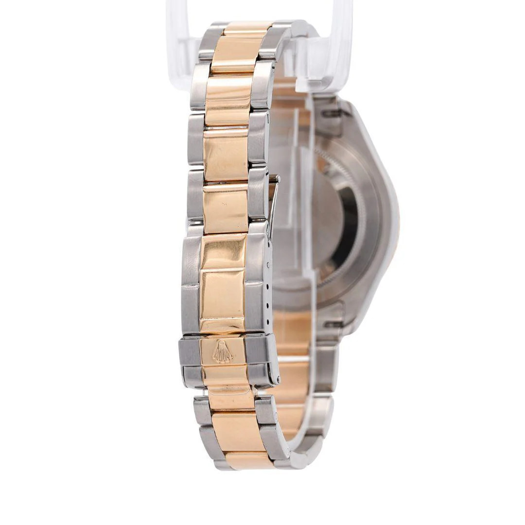 Rolex Yacht-Master 40 16623 Factory Black Mother of Pearl Dial 2 Tone Watch - Image 6