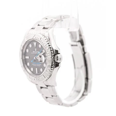 Rolex Yacht-Master 40mm Rhodium Dial Platinum Stainless Steel Watch - Image 6