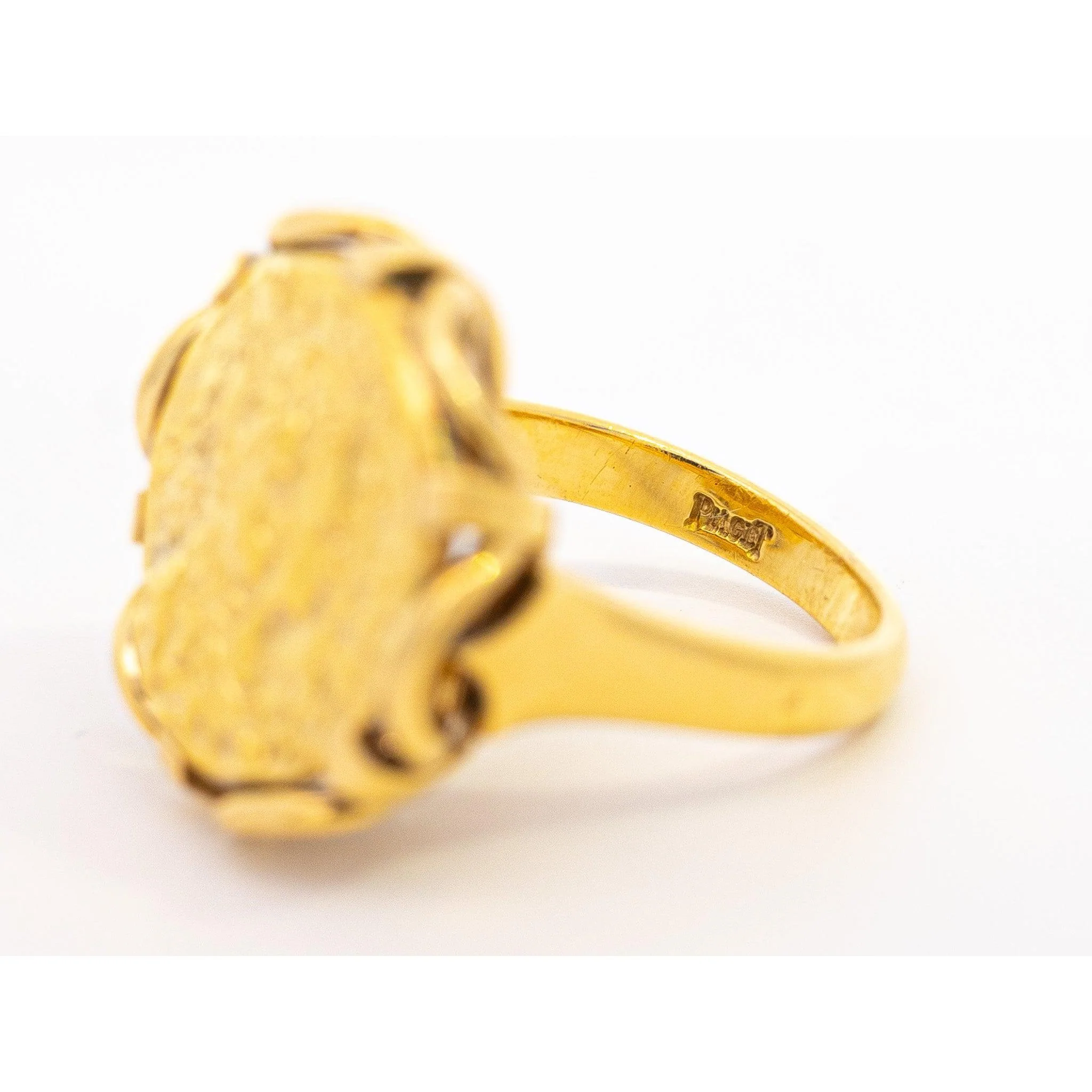Salvador Dali For Piaget 'Dalí d'Or' 22K Gold Coin Ring in 18K Gold Setting | Retailed by Van Cleef & Arpels at Bergdorf Goodman Paris Jewels Boutique - Image 6