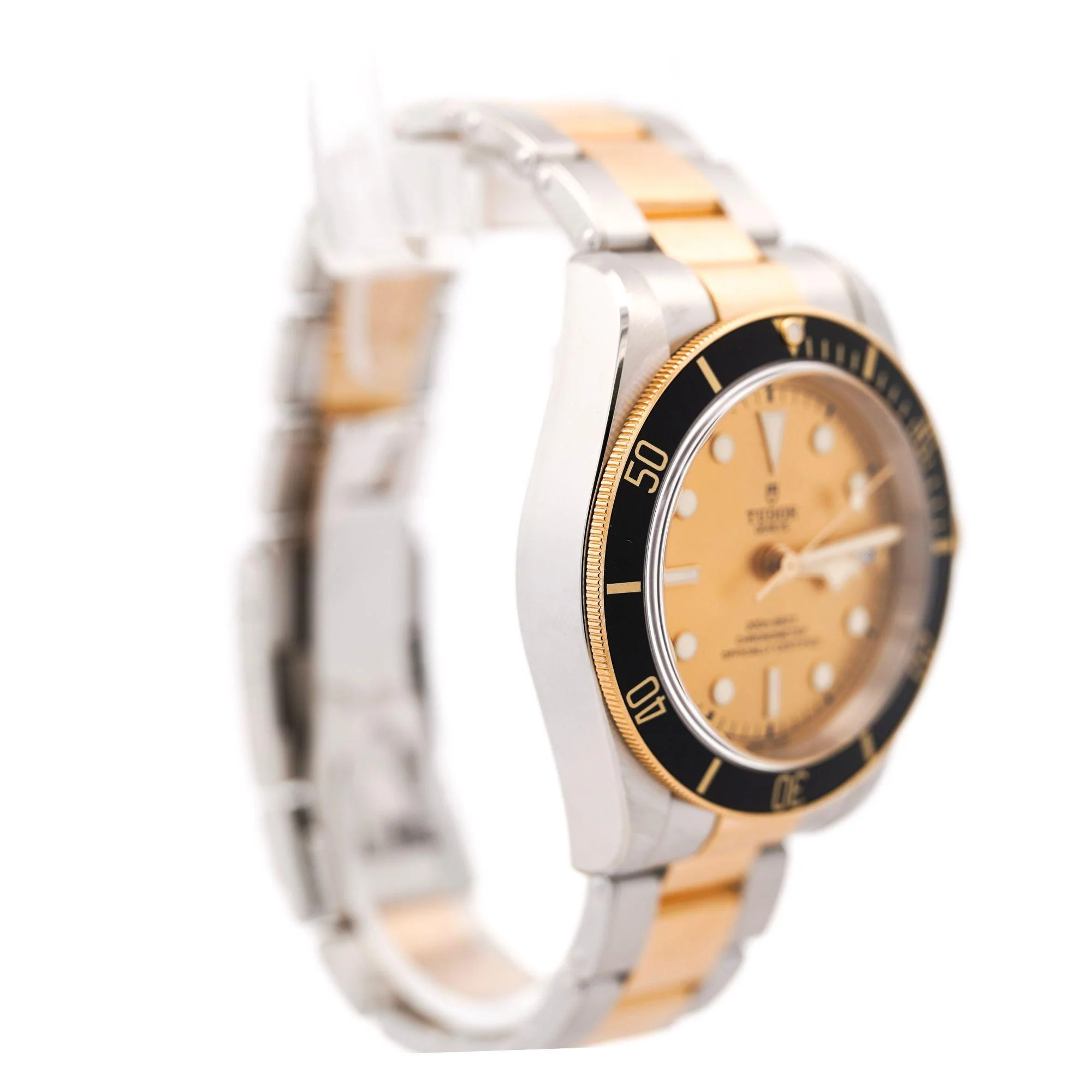 Tudor Black Bay S&G Two-Tone Champagne Dial Automatic Diver Watch Full Set - Image 6