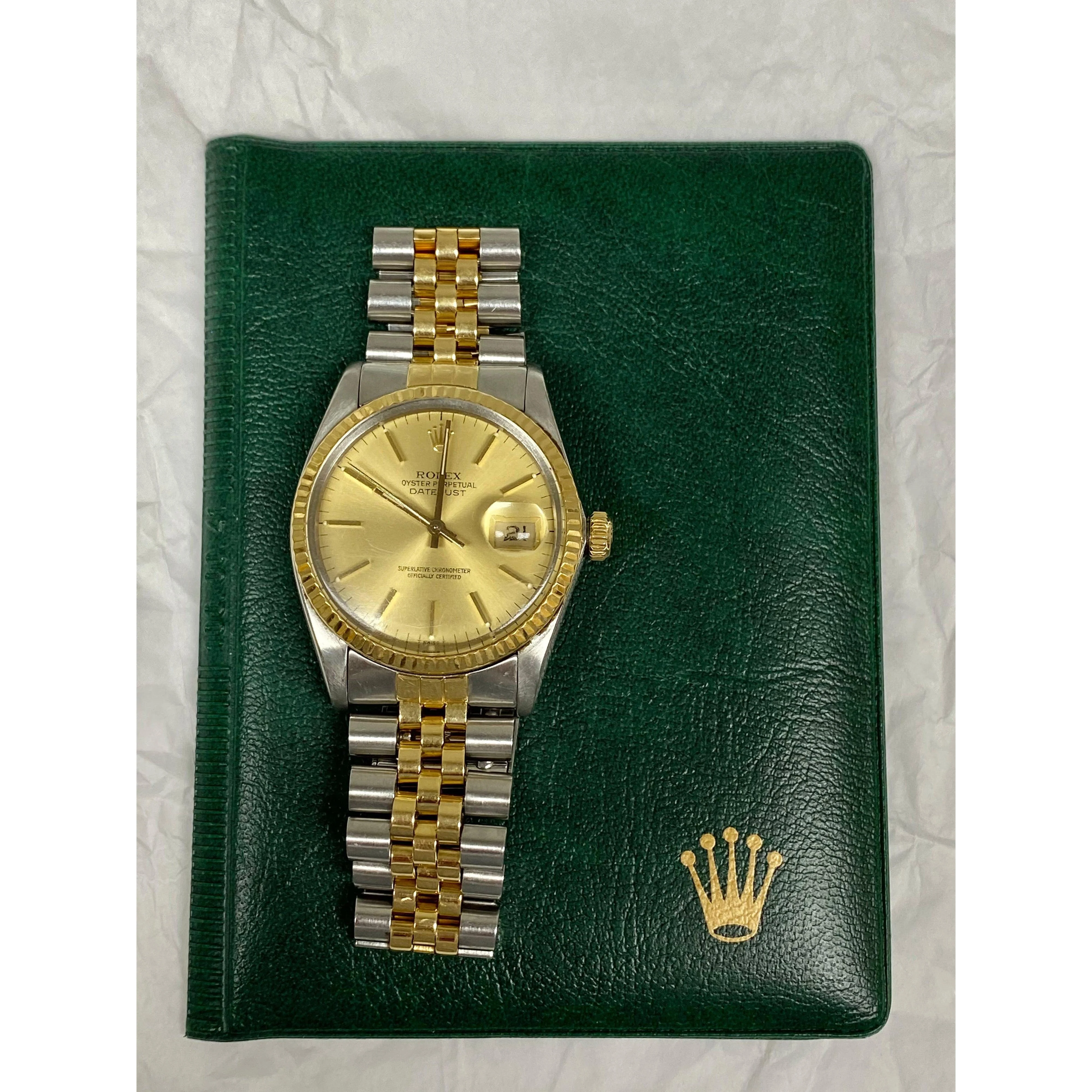 Two Tone Rolex DateJust With Jubilee Band - Image 3