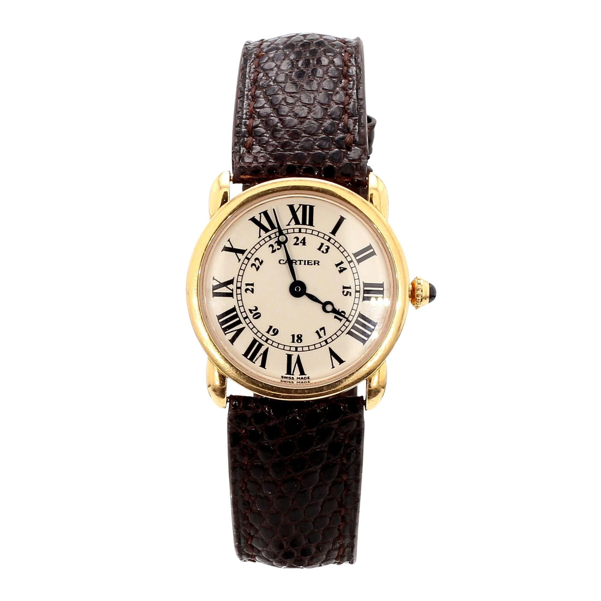 Vintage Cartier Ronde Louis 2886 Quartz 29mm 18K Gold Watch - Image 11