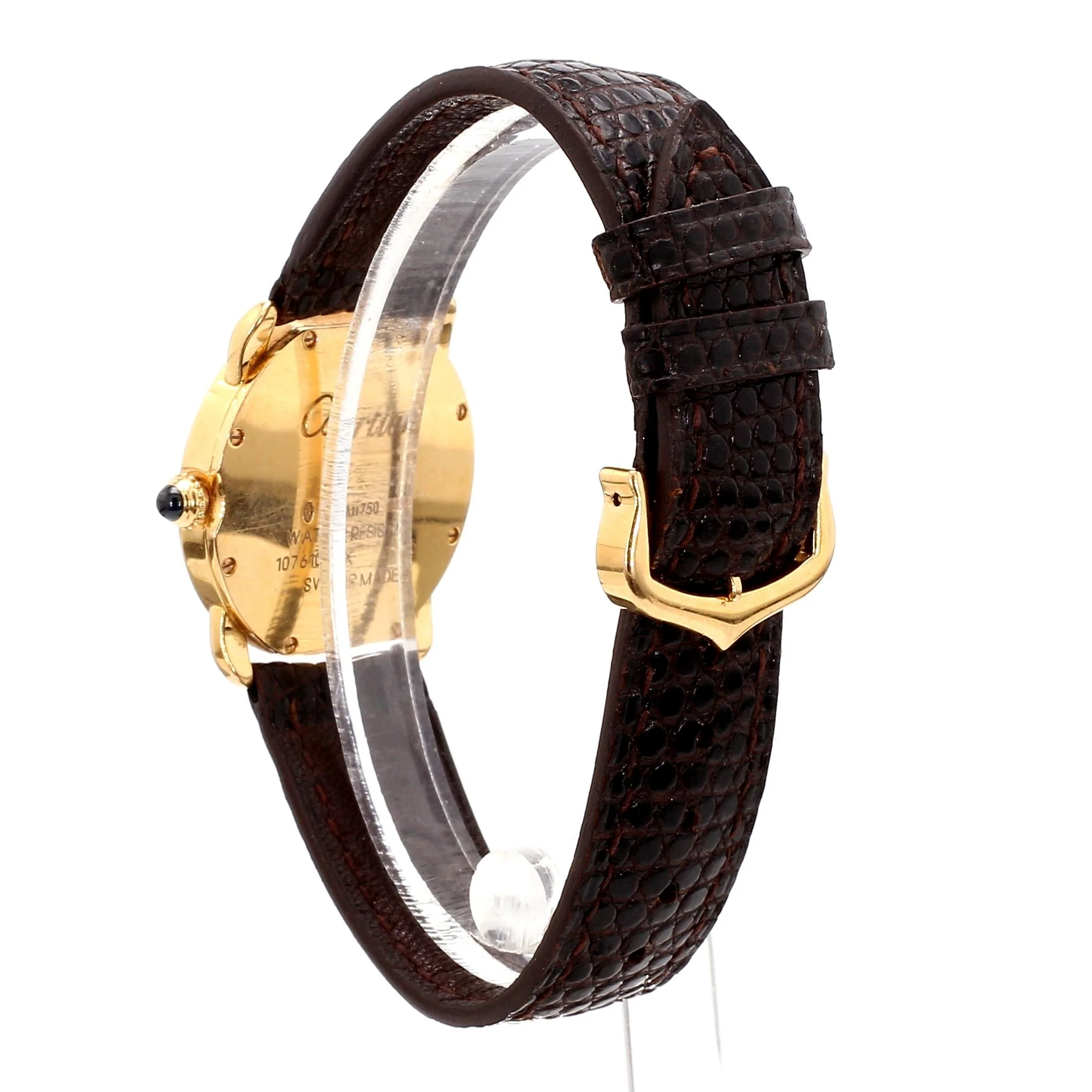 Vintage Cartier Ronde Louis 2886 Quartz 29mm 18K Gold Watch - Image 7