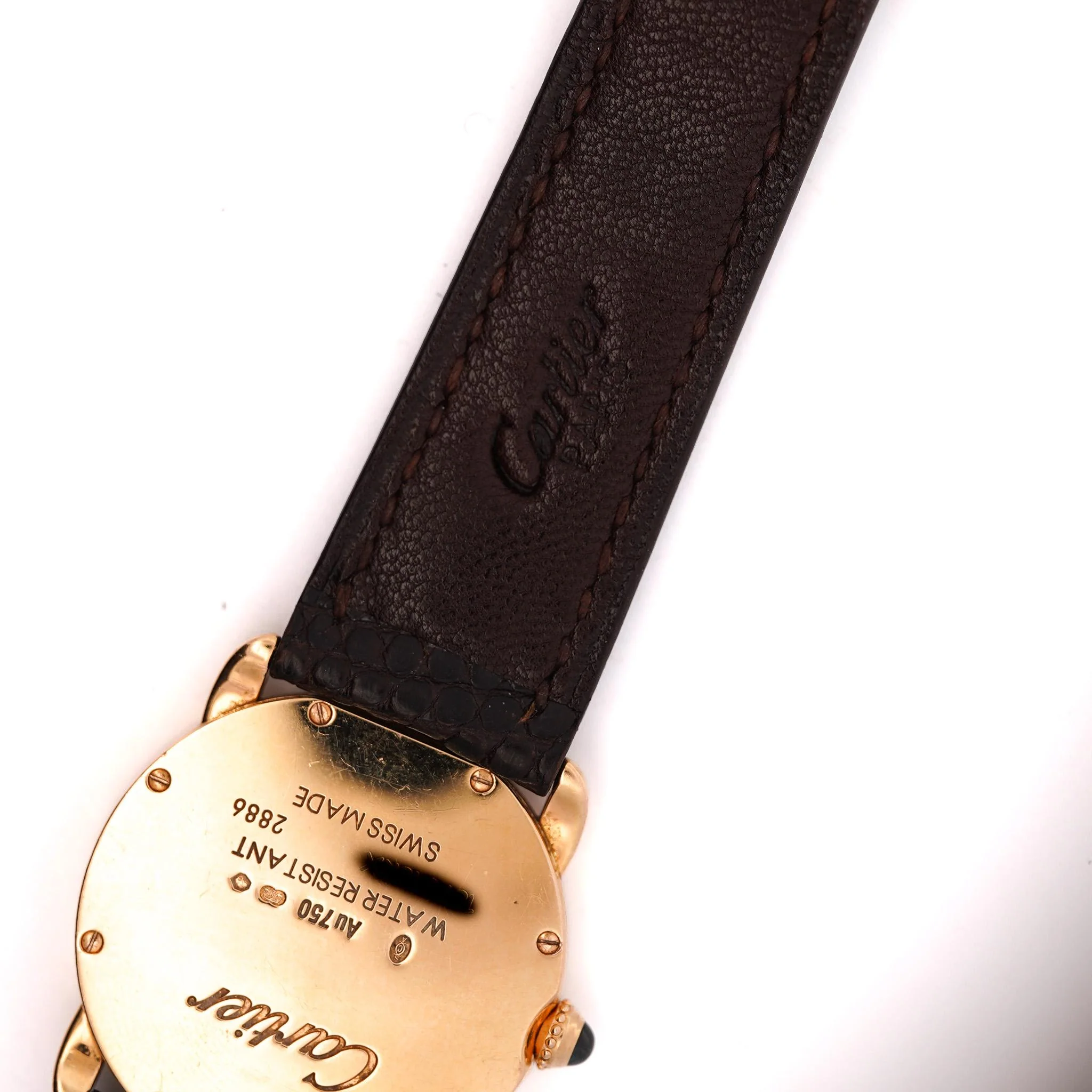 Vintage Cartier Ronde Louis 2886 Quartz 29mm 18K Gold Watch - Image 9
