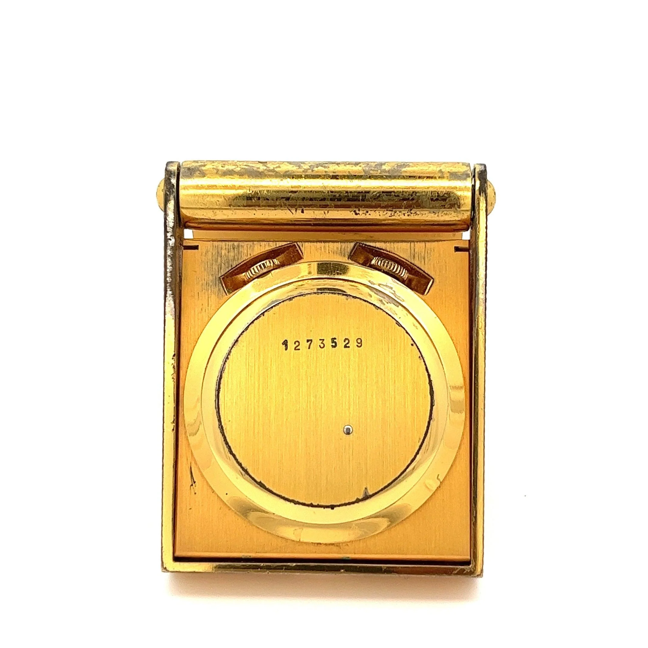 Vintage Jaeger-LeCoultre Manual Wind Standing Pocket Watch - Image 2