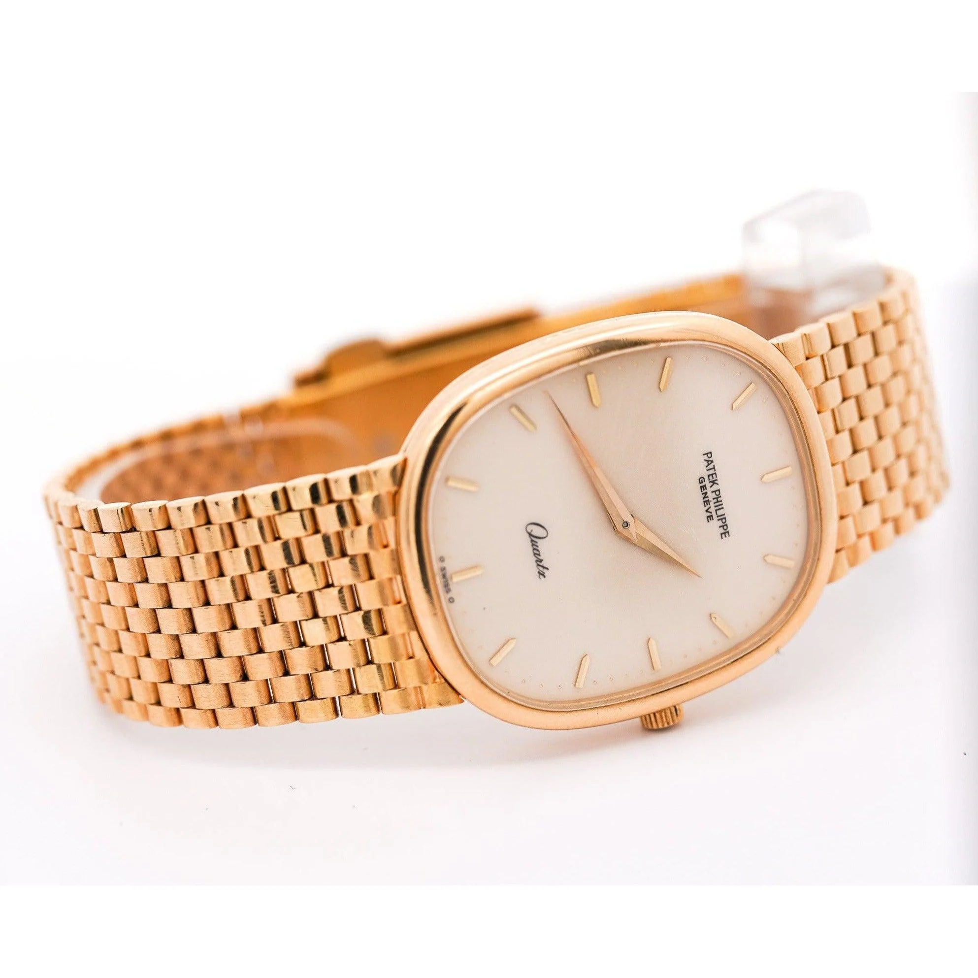 Vintage Patek Philippe Grand Ellipse 18K Gold Watch - Image 6