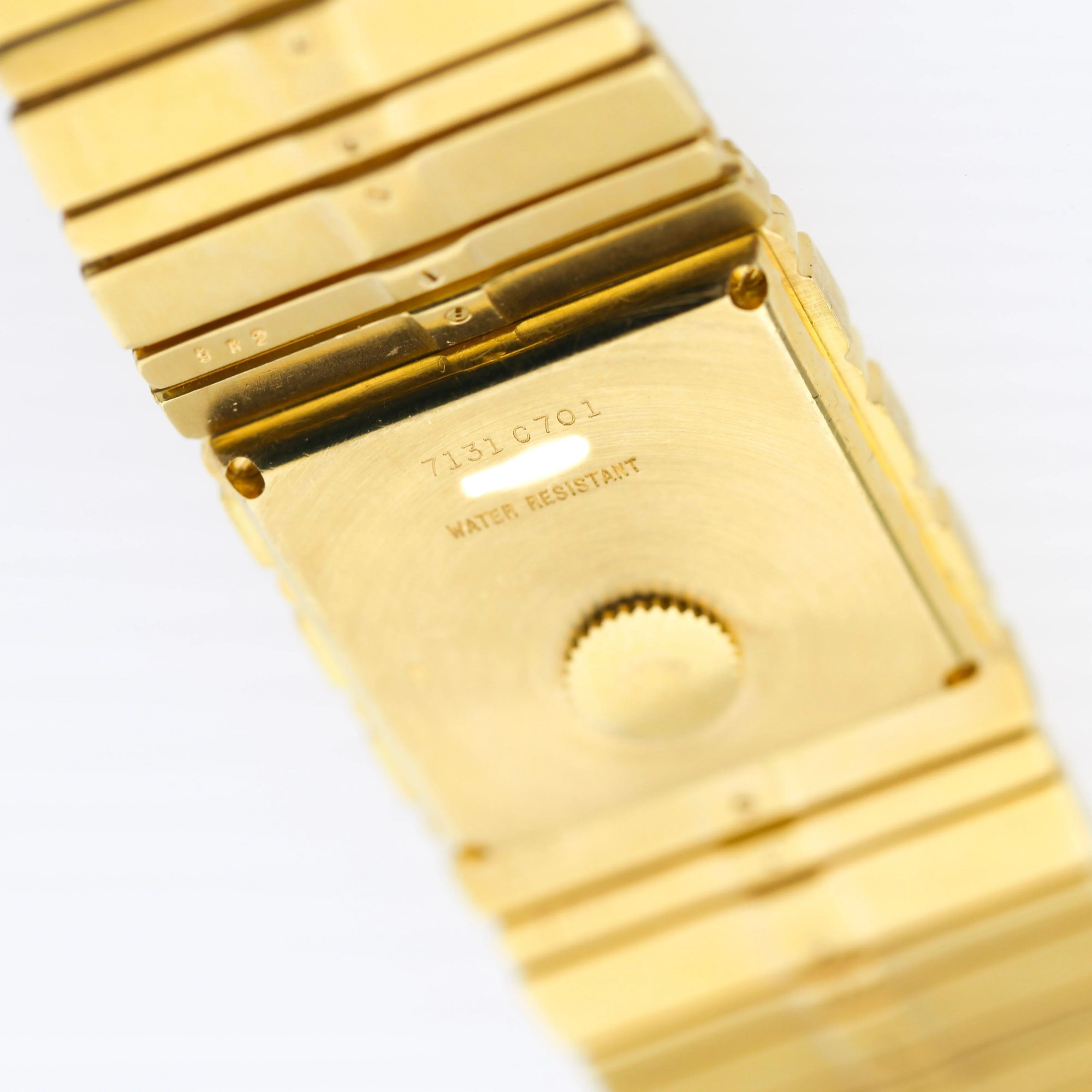 Vintage Piaget Polo 7131 C 701 18K Gold Integral Bracelet Watch - Image 11
