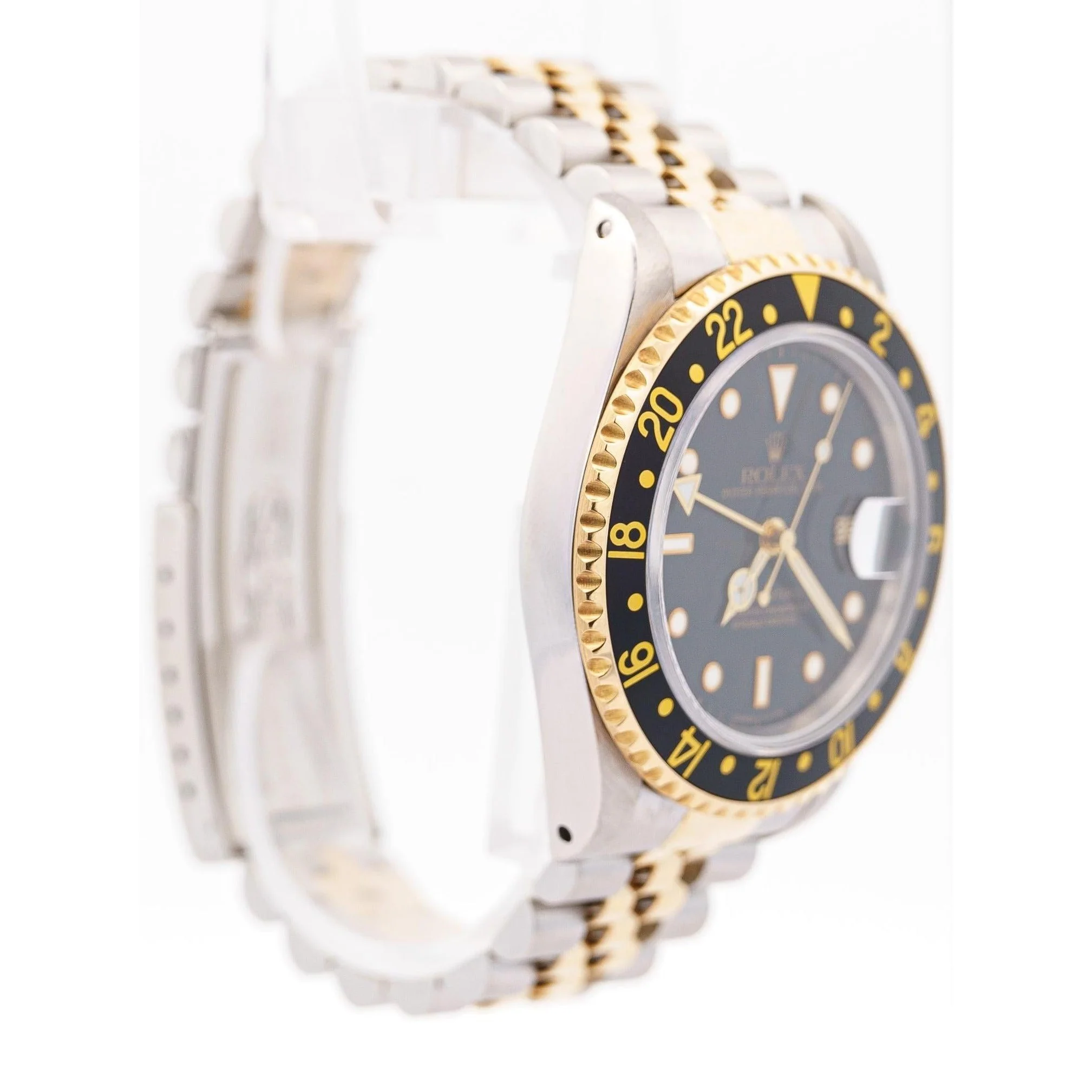 Vintage Rolex GMT II Two Tone Jubilee Ref 16713 Watch 40mm Full Set Box & Papers - Image 3
