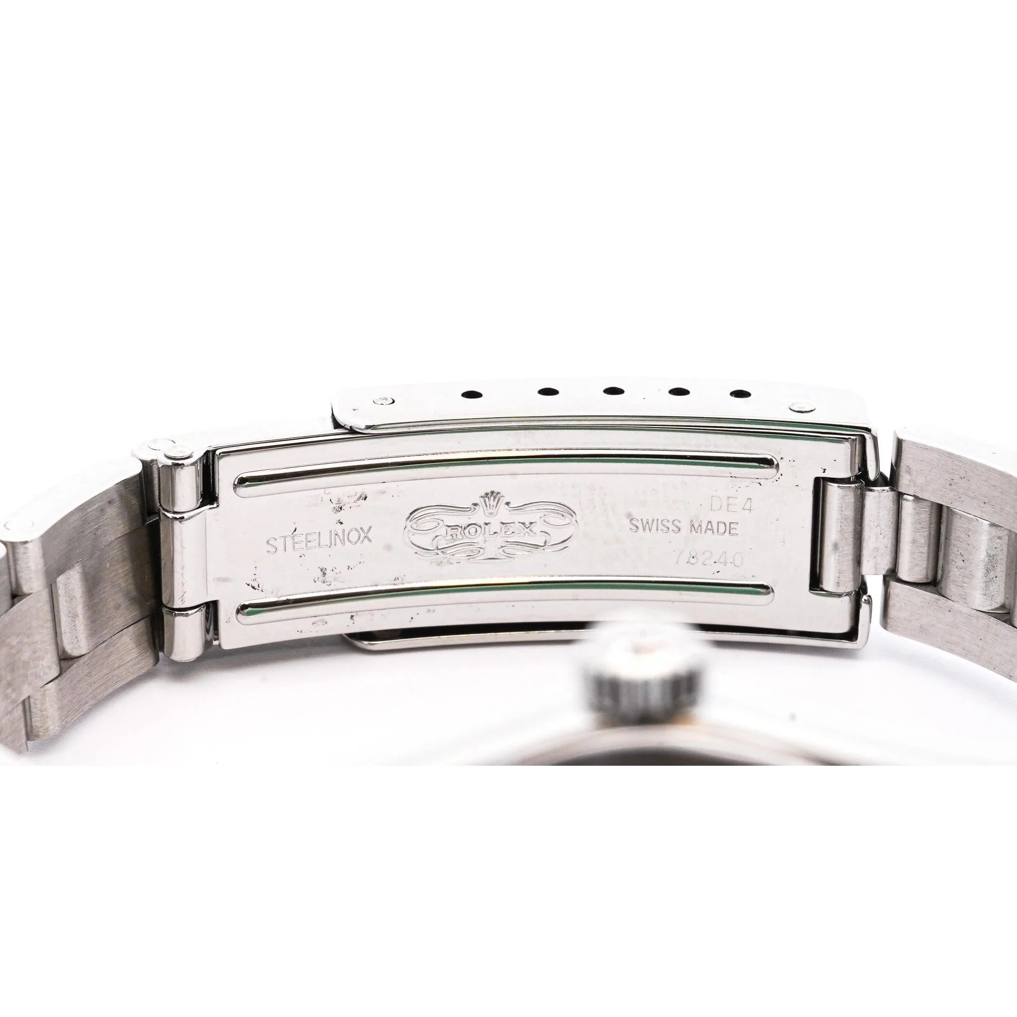 Vintage Rolex Ladies Oyster Perpetual 76080 Pink Dial Watch | Box & Papers - Image 6