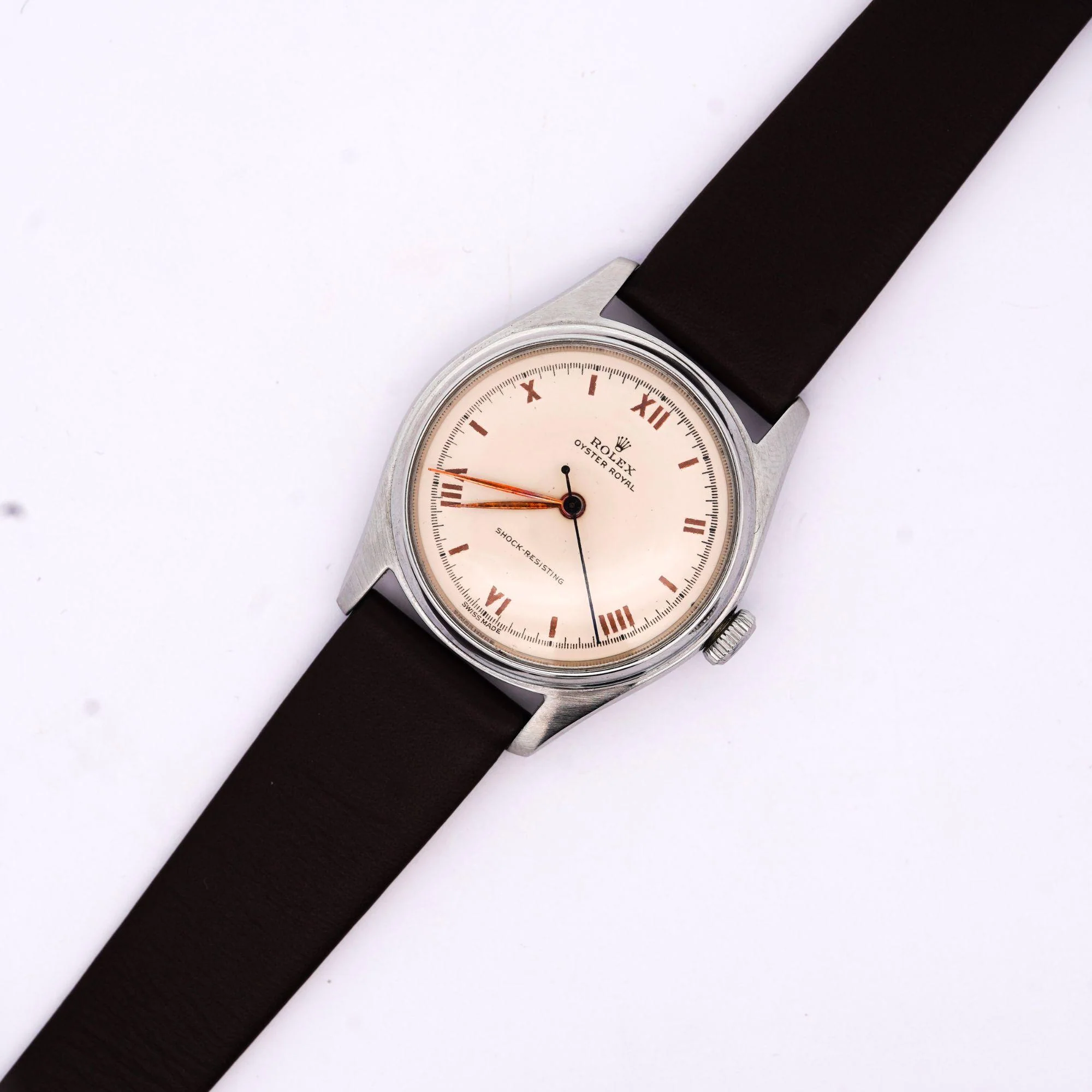 Vintage Rolex Oyster Royal 1960s 32mm Watch On Leather - Image 6