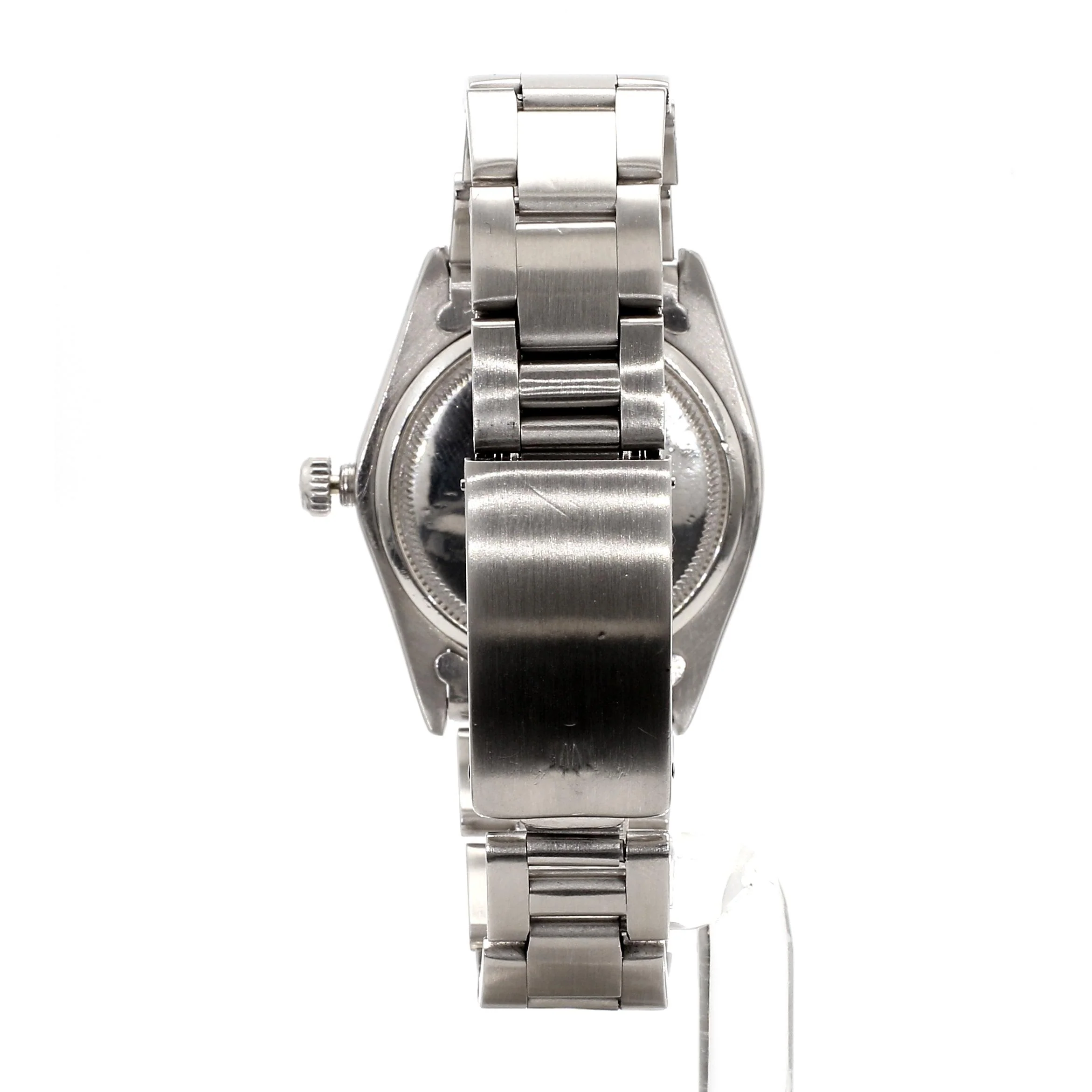 Vintage Rolex Oysterdate Precision 34mm Manual Wind Steel Oyster Bracelet Watch - Image 4